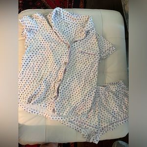 Roller rabbit pjs xs hearts